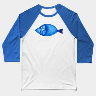 Blue fish Baseball T-Shirt